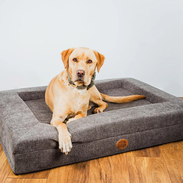 Snug and Cosy Orthopaedic Lounger - Chocolate