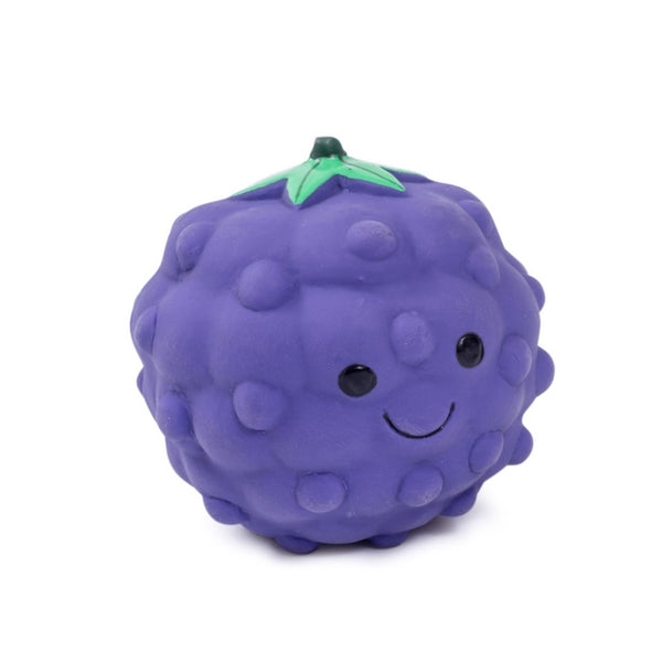 Petface Foodie Faces Latex Blackberry Dog Toy