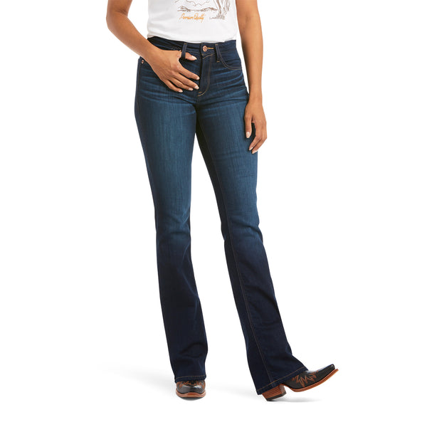 Ariat Ladies High Rise Ballary Boot Cut Jeans - Pennsylvania