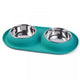 Zoon Twin Feeding Dog Bowl