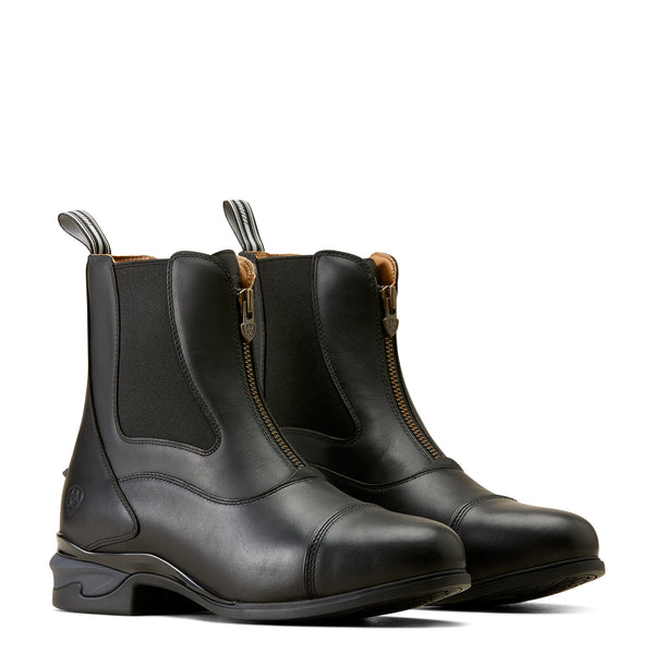 Ariat Mens Devon Axis Zip Paddock Boot - Black