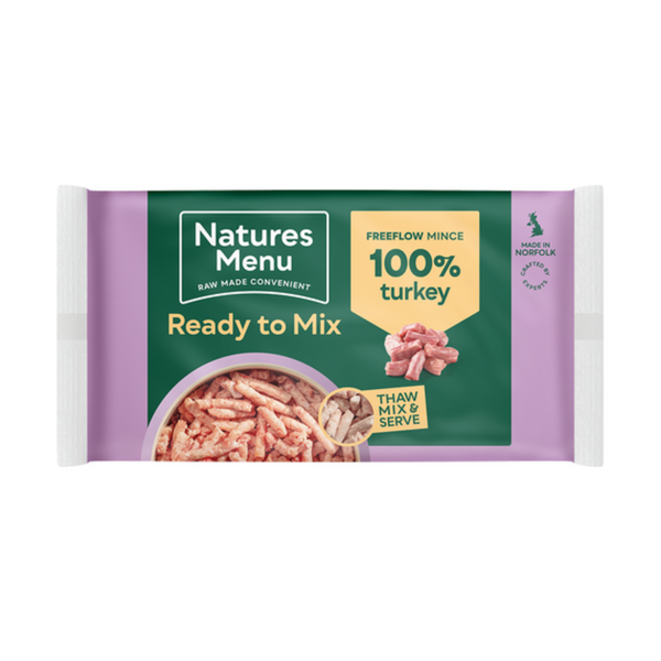 NATURES MENU FREEFLOW TURKEY 2KG