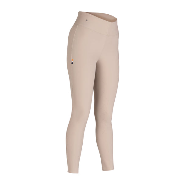 Aubrion Ladies Optima Sport Riding Tights - Beige