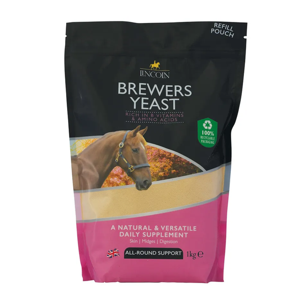 Lincoln Brewers Yeast - 1kg Refill Pouch