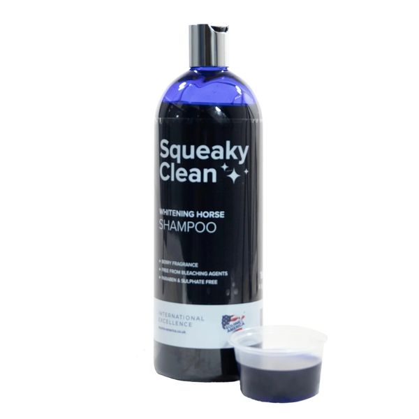 Equine America Squeaky Clean Whitening Shampoo - 1 Litre