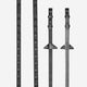 LeMieux Magna Grip Rubber Reins - Black/Silver