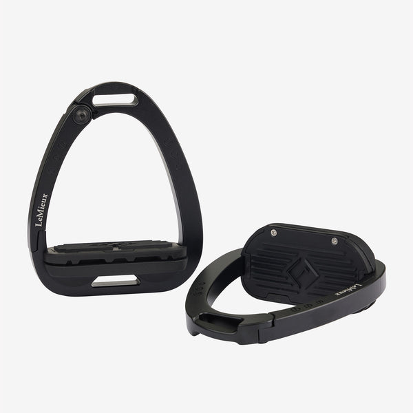 LeMieux Junior Vector Balance Stirrup Irons - Black
