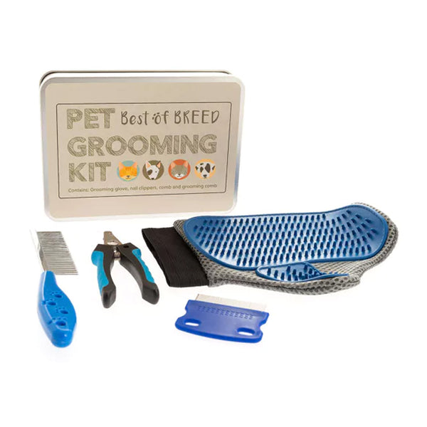 Best of Breed Pet Grooming Kit Tin