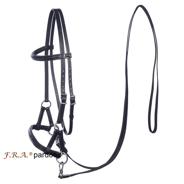 F.R.A Pardoes Sidepull Bridle - Black