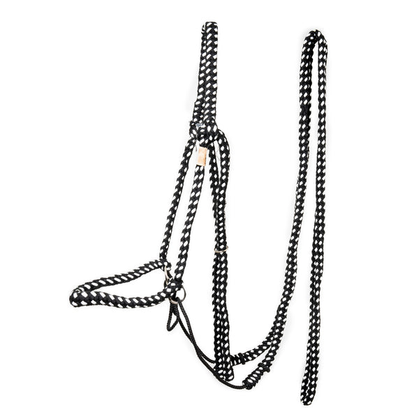 F.R.A Igor Bitless Bridle - Black/White