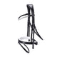 Schockemohle Malaga Bridle - Black/White/Silver