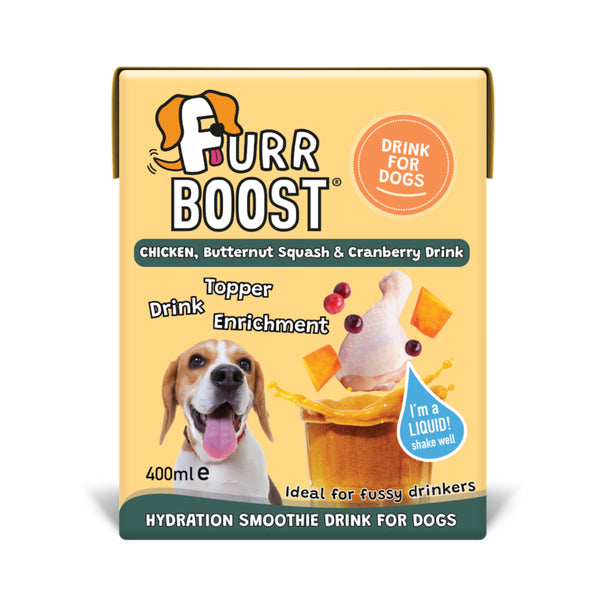 Furr Boost Chicken Butternut Squash and Cranberry Dog Drink