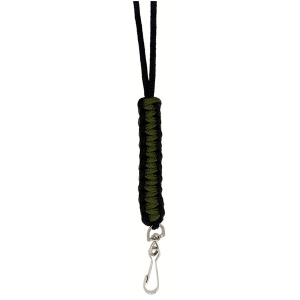 Sporting Saint Cobra Lanyard - Black/Olive