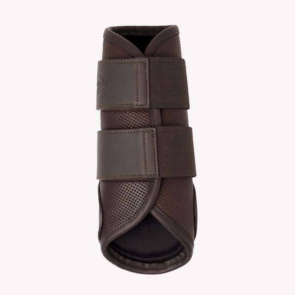 LeMieux Capella Leather Brushing Boots - Brown