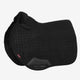 LeMieux Merino+ Half Lined Suede EuroJump Square - Black/Black