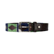 Hy Equestrian Synergy Polo Belt - Navy/Olive Green