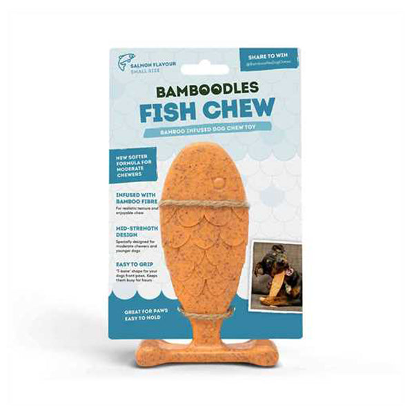 Bamboodles Fish Chew Small - Salmon