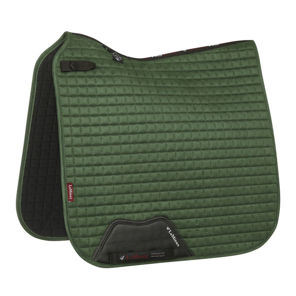 LeMieux Suede Dressage Square - Hunter Green