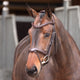 Velociti Lusso Elite Flash Bridle - Havana