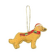 Equetech Beaded Golden Retriever Christmas Decoration