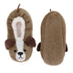 Wild Feet Kids Fluffy Footsie Slipper - Dog