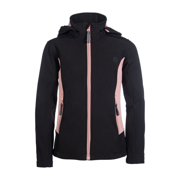 HKM Kids Polly Softshell Jacket - Black