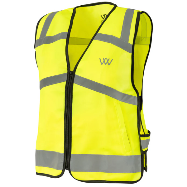 Woof Wear Adults Hi Vis Riding Vest - Yellow