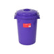 Red Gorilla Bin With Clip Lid 50 Litre - Purple