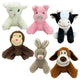 Hem and Boo Wild Animals Stuffed Supersoft - Mixed