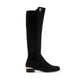 Holland Cooper Albany Knee Boot - Black Suede