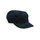 Heather Rhona Harris Tweed Cadet Cap - Blackwatch