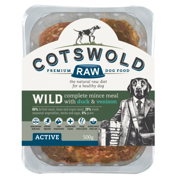 Cotswold Raw 80/20 Wild Duck And Venison