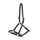 Premier Equine Pasco Plain Leather Head Collar - Black