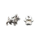 Equilibrium Dog Paw Print Odd Earrings