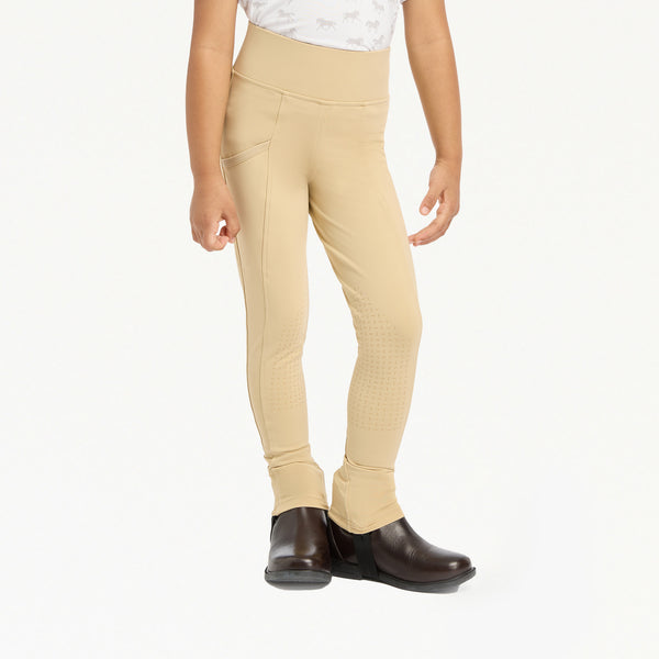LeMieux Mini Pull On Breeeches - Beige