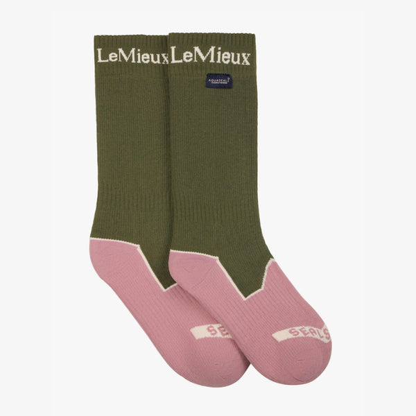 LeMieux x Sealskinz Waterproof Socks - Olive