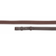 Velociti GARA Soft Rubber Grip Reins - Havana