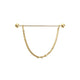 Supreme Products Class Act Collar Pin - Gold