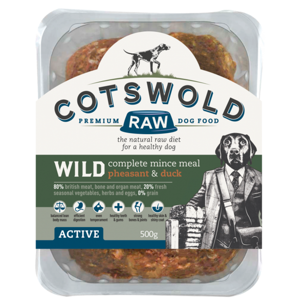 Cotswold Raw 80/20 Wild Pheasant and Duck Mince