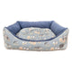Snug and Cosy Farmyard Rectangle Bed - Blue