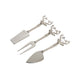 Culinary Concepts Stag Head Three Piece Cheese Serving Set