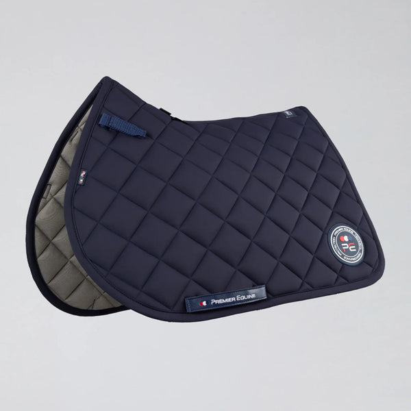 Premier Equine Atlas Close Contact GP/Jump Square - Navy