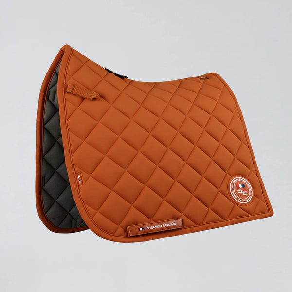 Premier Equine Atlas Close Contact Dressage Square - Burnt Orange
