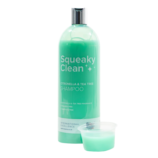 Equine America Squeaky Clean Citronella and Tea Tree Shampoo - 1 Litre