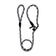 Hem and Boo High Performance Rope Slip Lead - Black/Grey