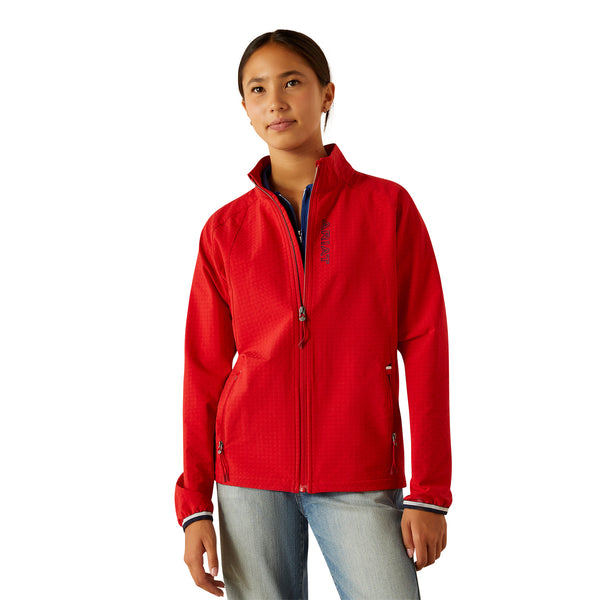 Ariat Youth Versa Team Jacket - Red Team