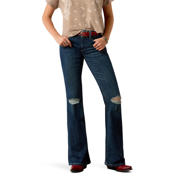 Ariat Ladies Perfect Rise Flare Christine Jean - Siren