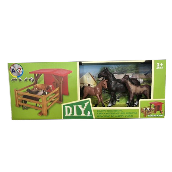 Horse DIY Stable Set
