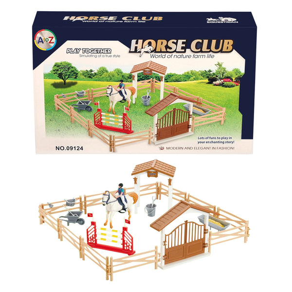 Horse Equestrian Scene Set