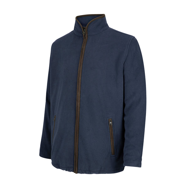 Hoggs of Fife Mens Woodhall Fleece Jacket - Navy